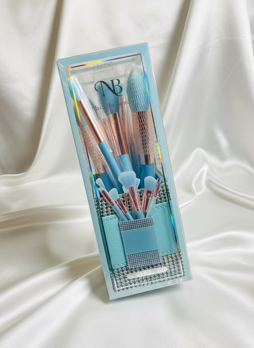 12pcs face & eye brushes