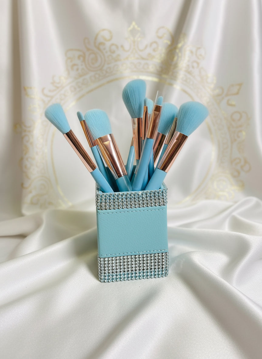 12pcs face & eye brushes